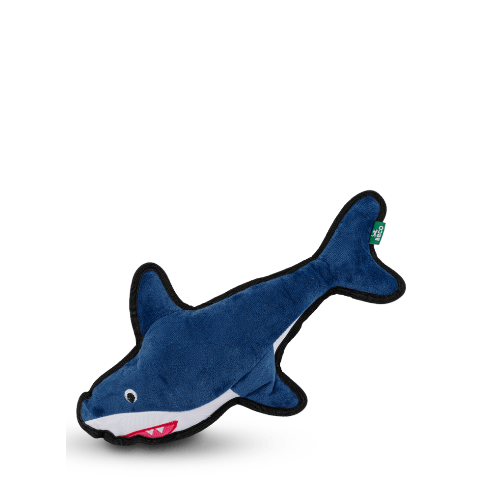 Rough Tough Recycled Shark BECO Love your dog love our planet Beco