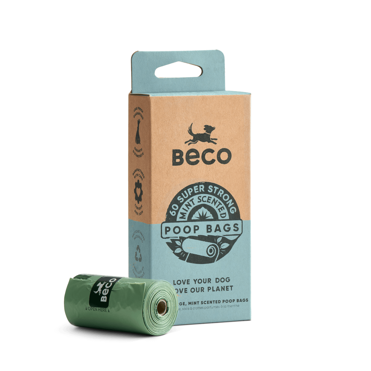 Bags on Board 100% Biodegradable Poop Bags - 60