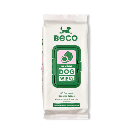 Bamboo Dog Wipes | Coconut Scented