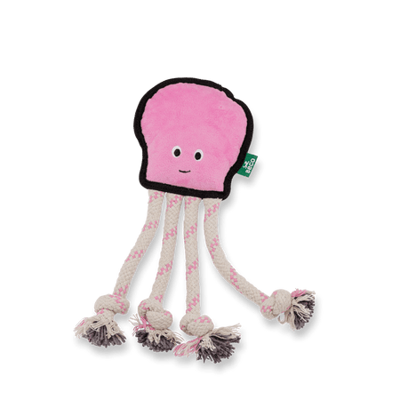 Plush Octopus Dog Toy