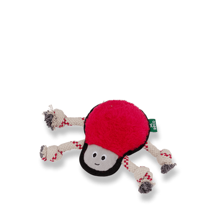 Plush Spider Dog Toy