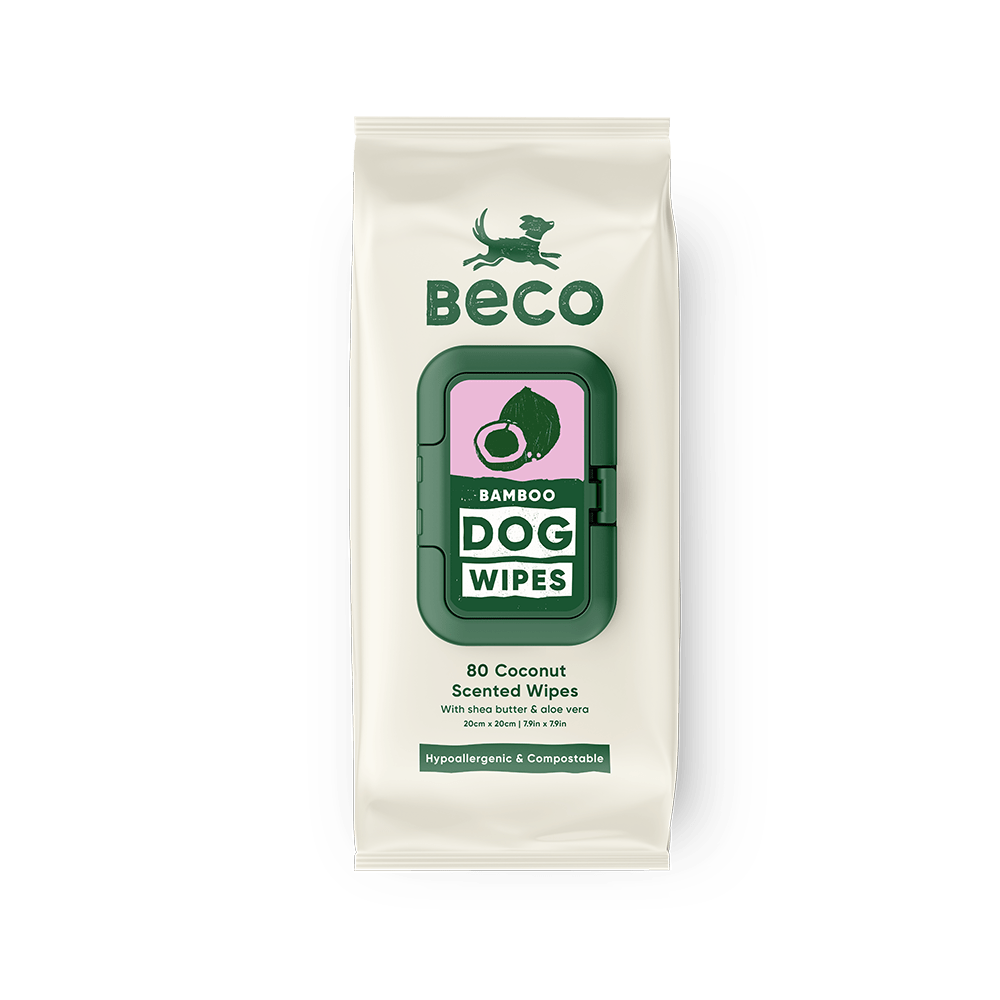 Bamboo Dog Wipes | Coconut Scented