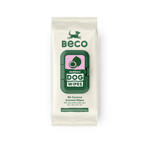 Bamboo Dog Wipes | Coconut Scented