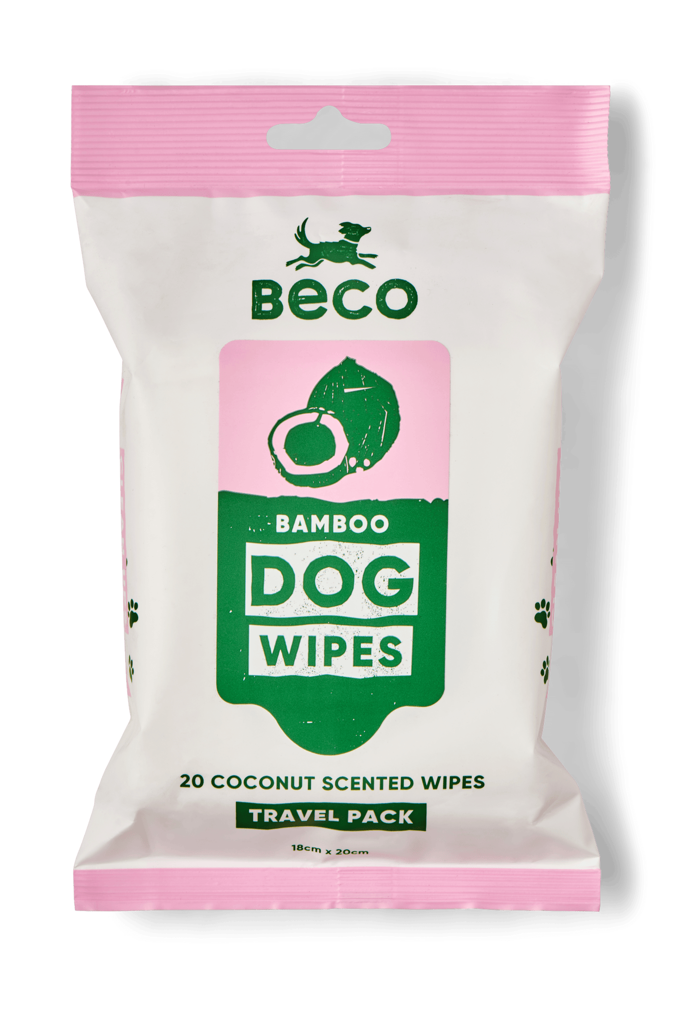 Bamboo Travel Wipes | Coconut Scented