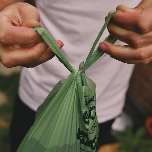 Large Poop Bags with Handles | Unscented