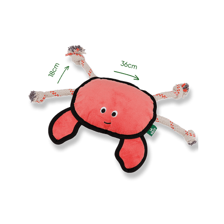 Plush Crab Dog Toy