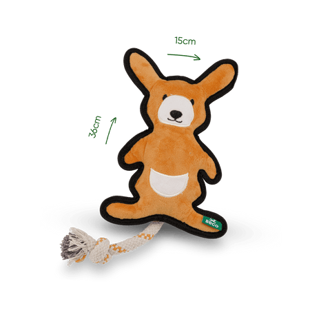 Plush Kangaroo Dog Toy