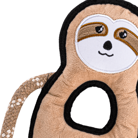 Plush Sloth Dog Toy